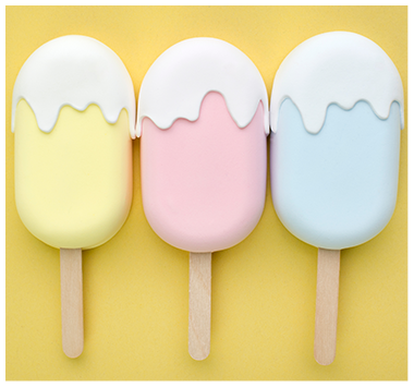 Cake sicles