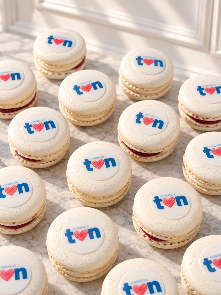 Makaroniki francuskie z&nbsp;logo firmy – realizacja 9