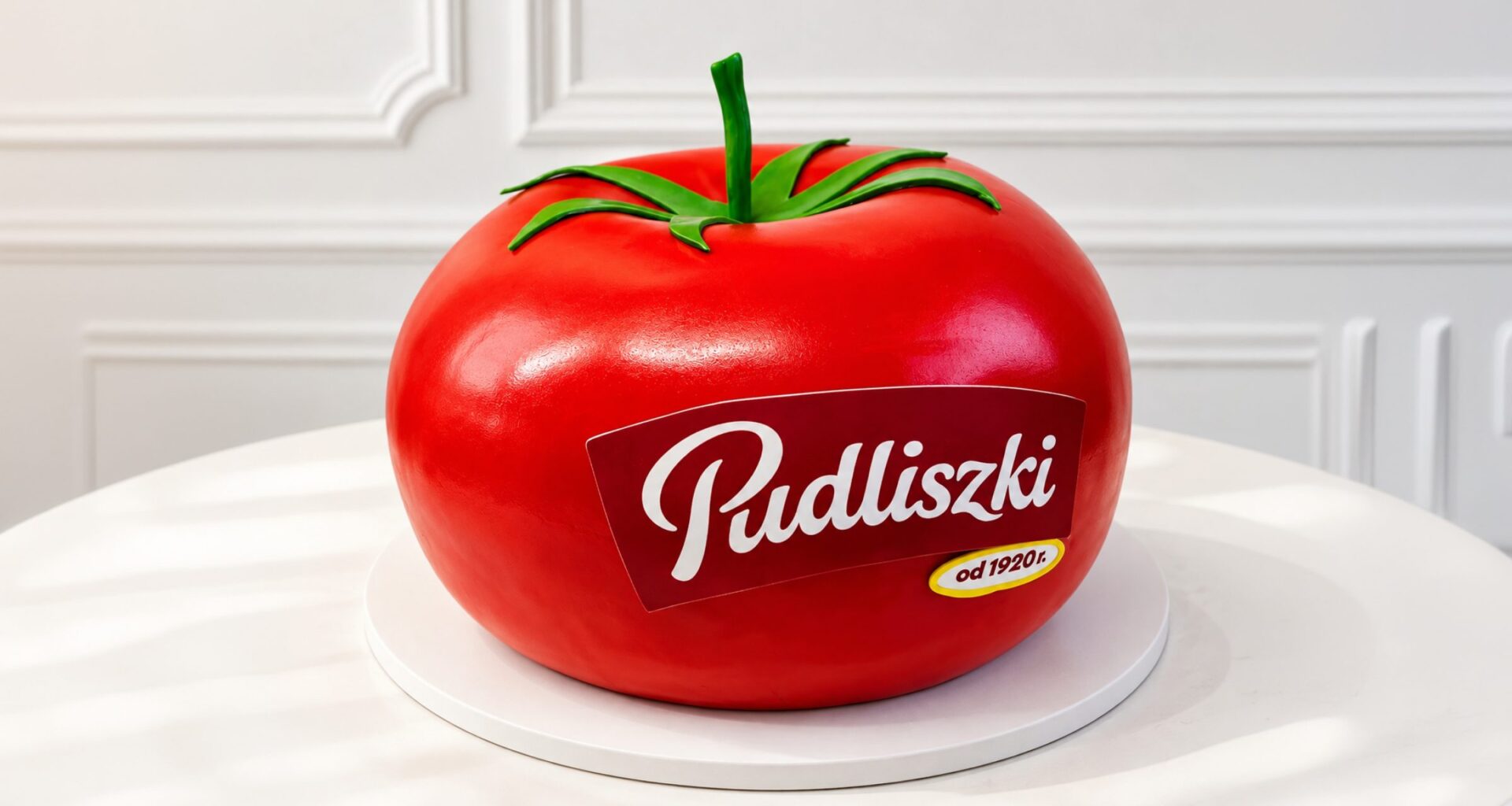 Pudliszki – tort w kształcie pomidora